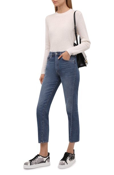 Текстильные кеды FENDI, арт. 8E8119 AF5I, фото 2