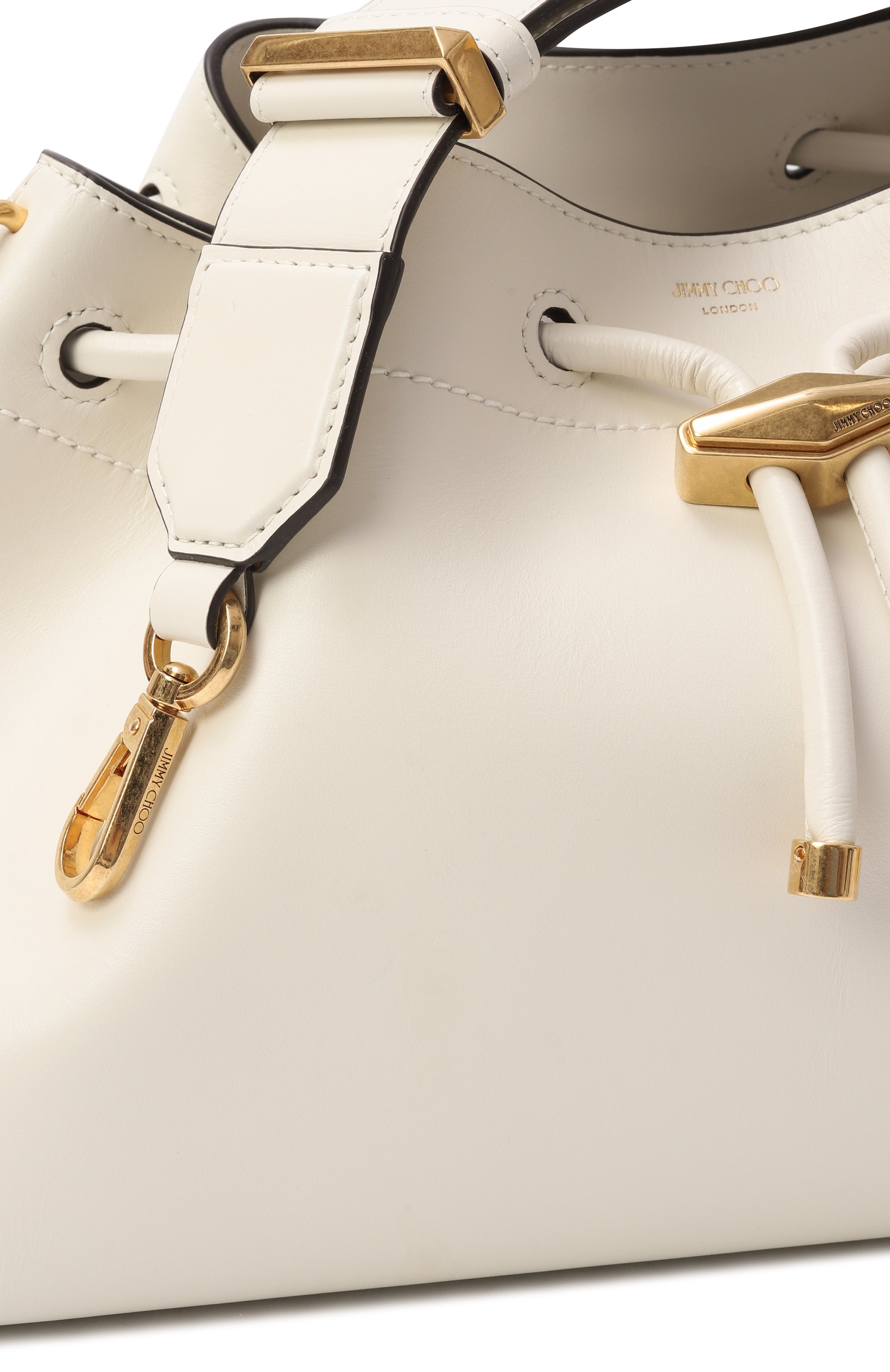 Сумка cinch medium JIMMY CHOO, арт. B0N B0N BCKT E/W/HUT, фото 3