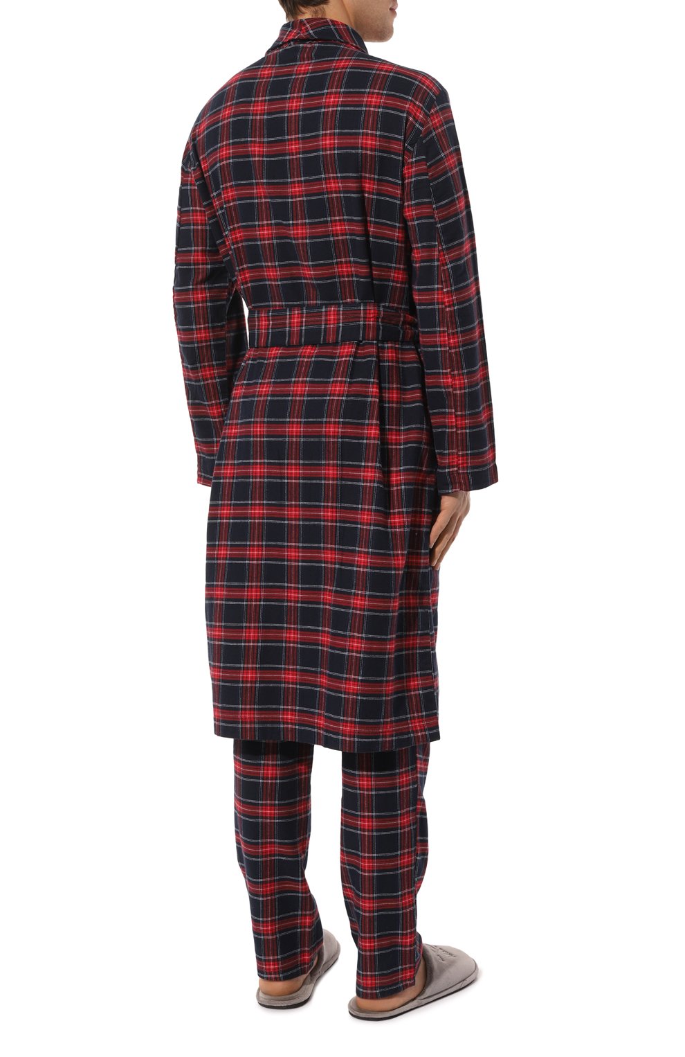 Хлопковый халат EMPORIO ARMANI, арт. 111910/3F599, фото 4