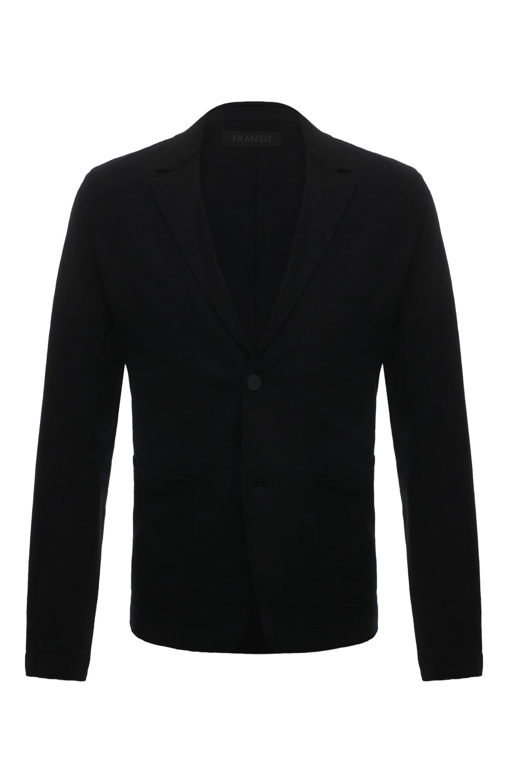 Шерстяной пиджак TRANSIT черного цвета по цене 59500 руб., арт. CFUTRVK202, фото 1 Шерстяной пиджак TRANSIT, арт. CFUTRVK202, фото 1
