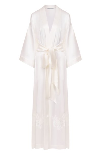 Женский шелковый халат CARINE GILSON, арт. SN0168TS