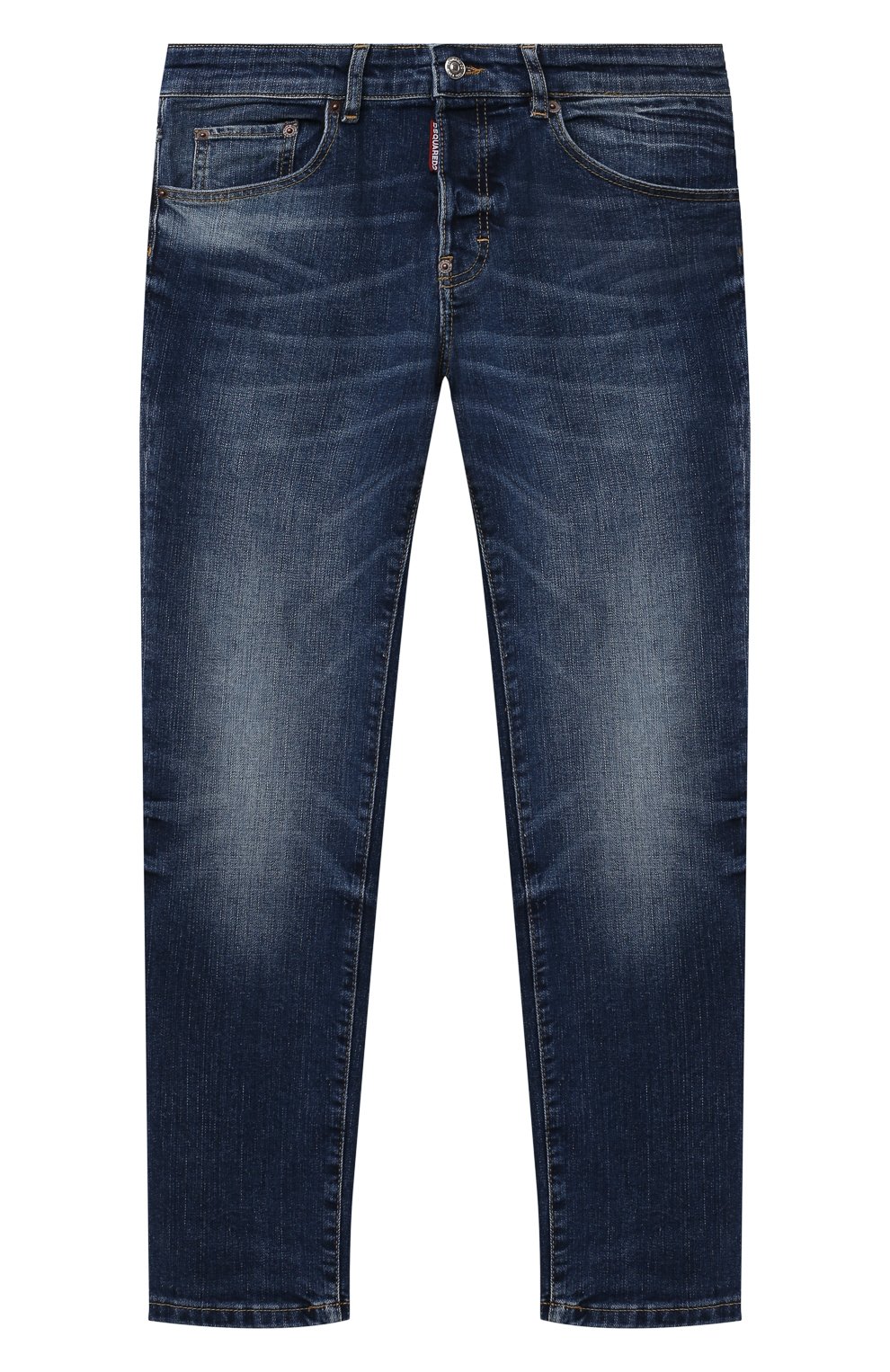 Джинсы DSQUARED2 синего цвета по цене 22950 руб., арт. DQ0731-D009C, фото 1 Джинсы DSQUARED2, арт. DQ0731-D009C, фото 1