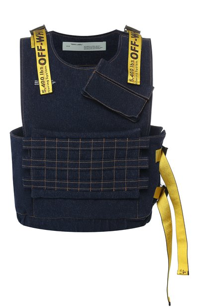 Джинсовый жилет OFF-WHITE, арт. 0MYE034S19C300018700, фото 1
