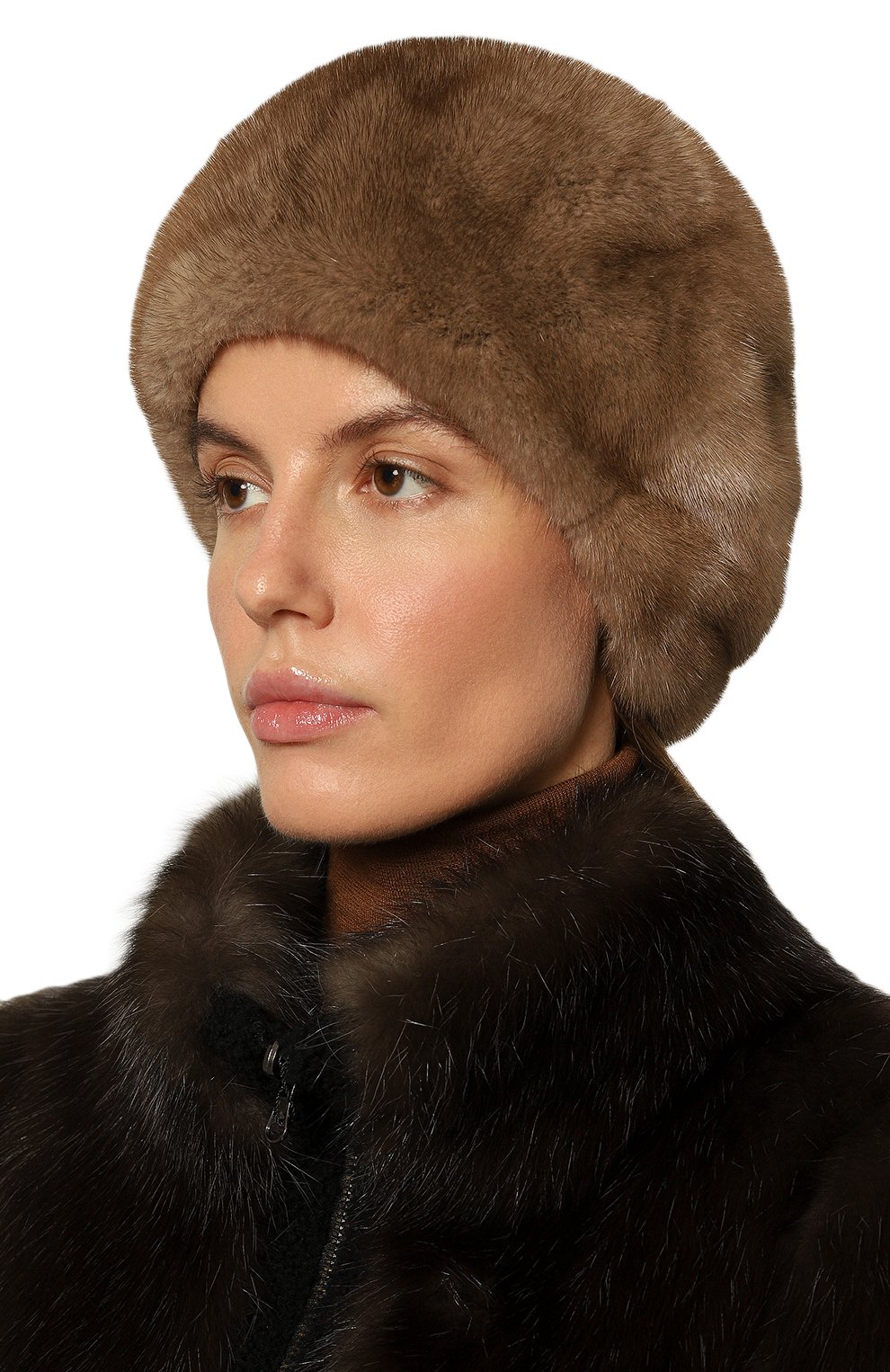 Меховой берет из норки FURLAND, арт. 0013600110083300576, фото 2