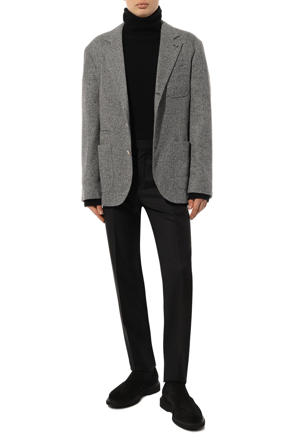 Шерстяные брюки ZEGNA, арт. 619F00A6/75TB12, фото 2