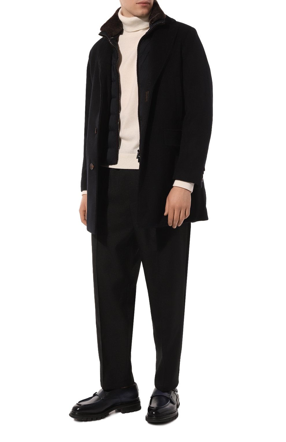 Пальто jason-le с отделкой из овчины MOORER, арт. N0SA-LE_SET, фото 2