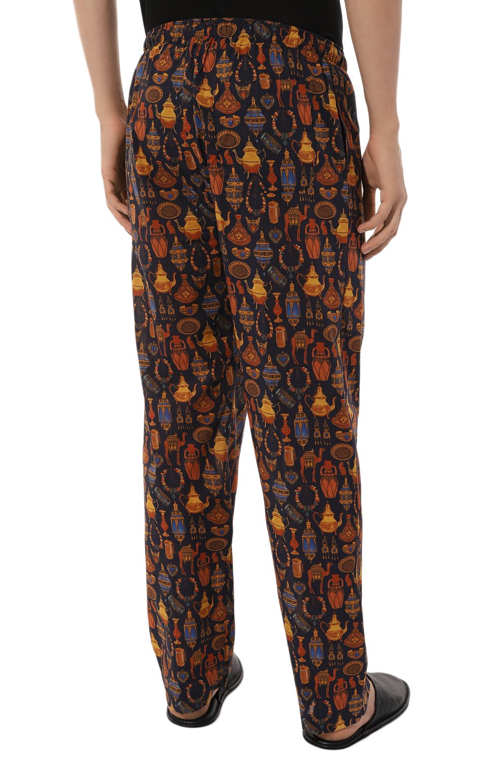 Хлопковые домашние брюки DEREK ROSE, арт. 3564, фото 4