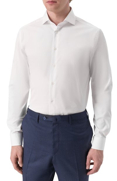 Хлопковая сорочка CORNELIANI, арт. 25P002-2511474, фото 3