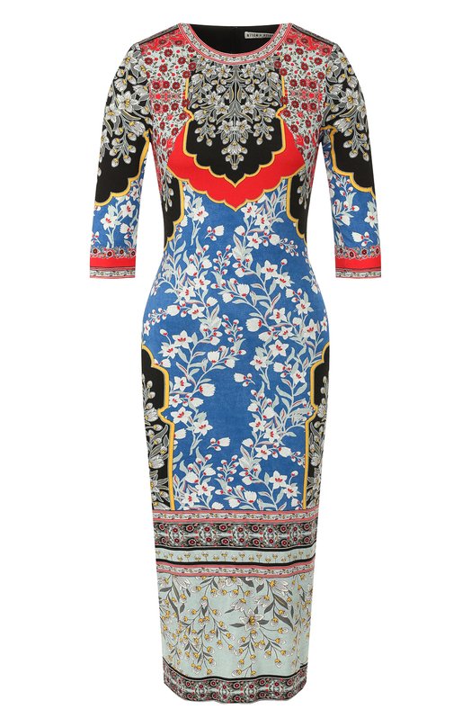 

Платье из вискозы Alice + Olivia, Разноцветный