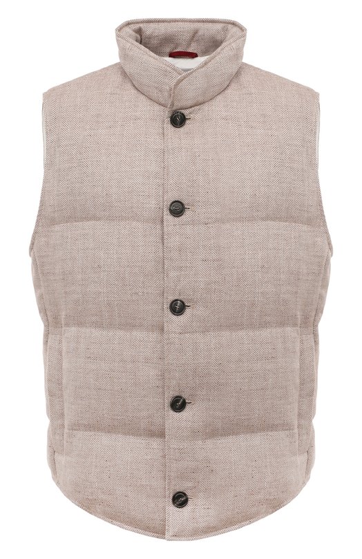 Пуховый жилет Brunello Cucinelli MS4531852 Бежевый MS4531852