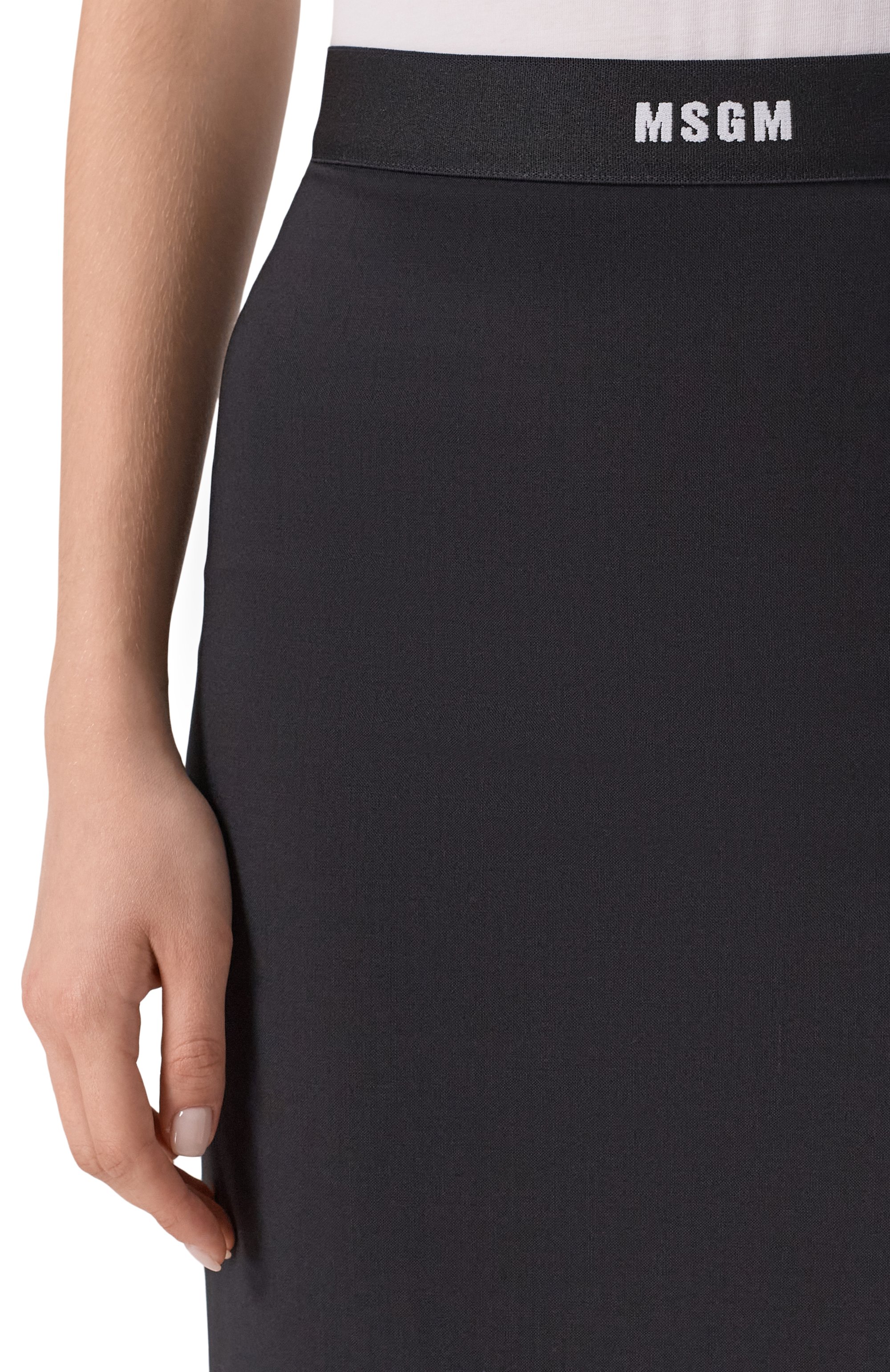 Шерстяная юбка MSGM, арт. 3941MDD23/257605, фото 5