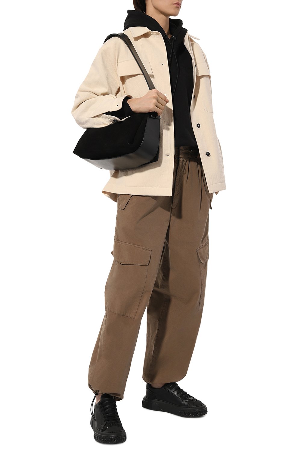 Кеды off road CASADEI черного цвета по цене 49900 руб., арт. 2X940V020NC22859000, фото 2 Кеды off road CASADEI, арт. 2X940V020NC22859000, фото 2