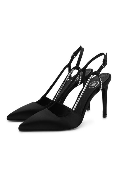 Текстильные туфли BALMAIN, арт. SN1C147/TRAS, фото 1