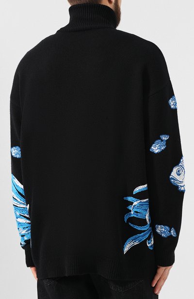 Свитер из смеси шерсти и кашемира VALENTINO, арт. SV3KC04Q5HG, фото 4