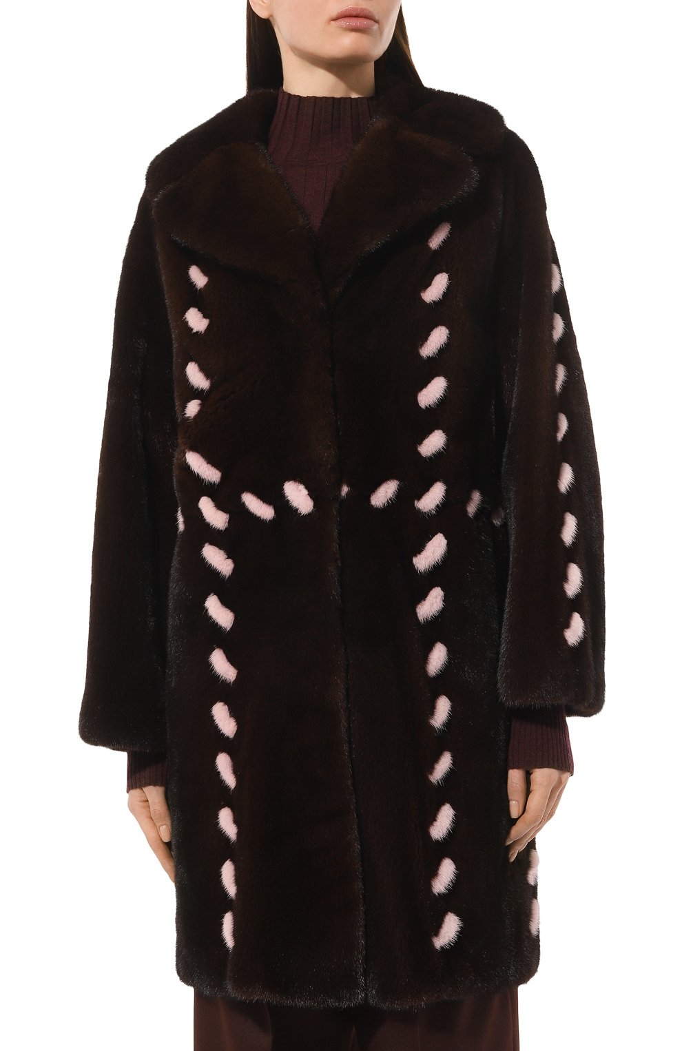Шуба elinor из меха норки FURLAND, арт. 0236800110034601020, фото 3