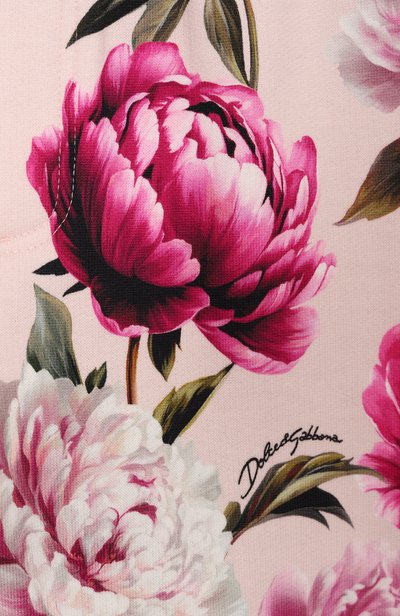 Хлопковые джоггеры DOLCE & GABBANA розового цвета по цене 33300 руб., арт. L2JPI0/G7QWQ, фото 3 Хлопковые джоггеры DOLCE & GABBANA, арт. L2JPI0/G7QWQ, фото 3