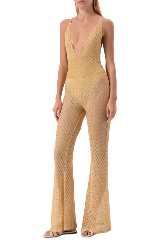 Брюки из вискозы Missoni MC25SI00/BR014R Бежевый  MC25SI00/BR014R Фото 2