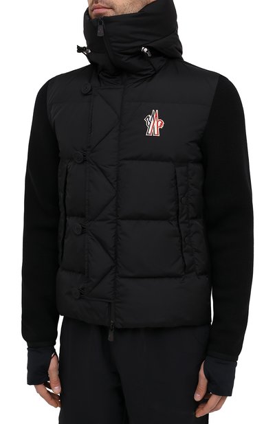 Комбинированный кардиган MONCLER GRENOBLE, арт. F2-097-9B508-00-A9558, фото 3