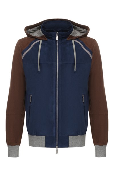 Замшевый бомбер ELEVENTY PLATINUM, арт. A75GBTA21 PEL0A011, фото 1