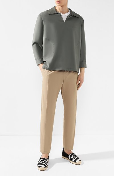 Комбинированные эспадрильи FENDI, арт. 7P1214 A63Q, фото 2