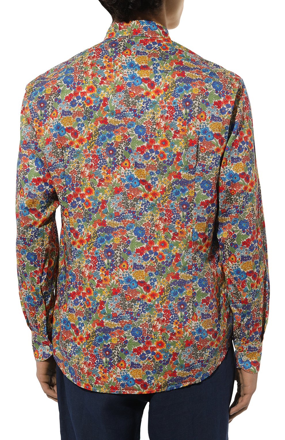 Хлопковая рубашка MC2 SAINT BARTH, арт. STBM/SIKELIA/04039F, фото 4