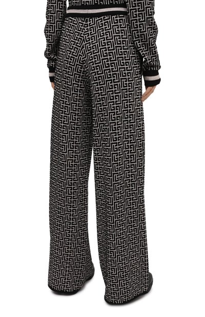 Брюки из шерсти и льна BALMAIN, арт. WF10B015/K256, фото 4