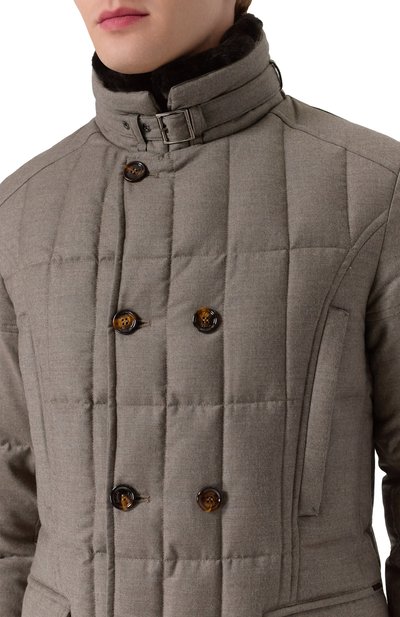 Пуховик siro-l с отделкой из овчины MOORER, арт. SIR0/L, фото 5