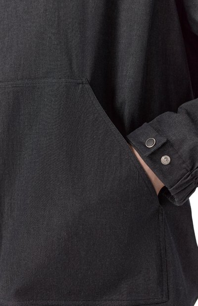 Хлопковая куртка KITON темно-серого цвета по цене 69950 руб., арт. UMC015H0922801, фото 5 Хлопковая куртка KITON, арт. UMC015H0922801, фото 5