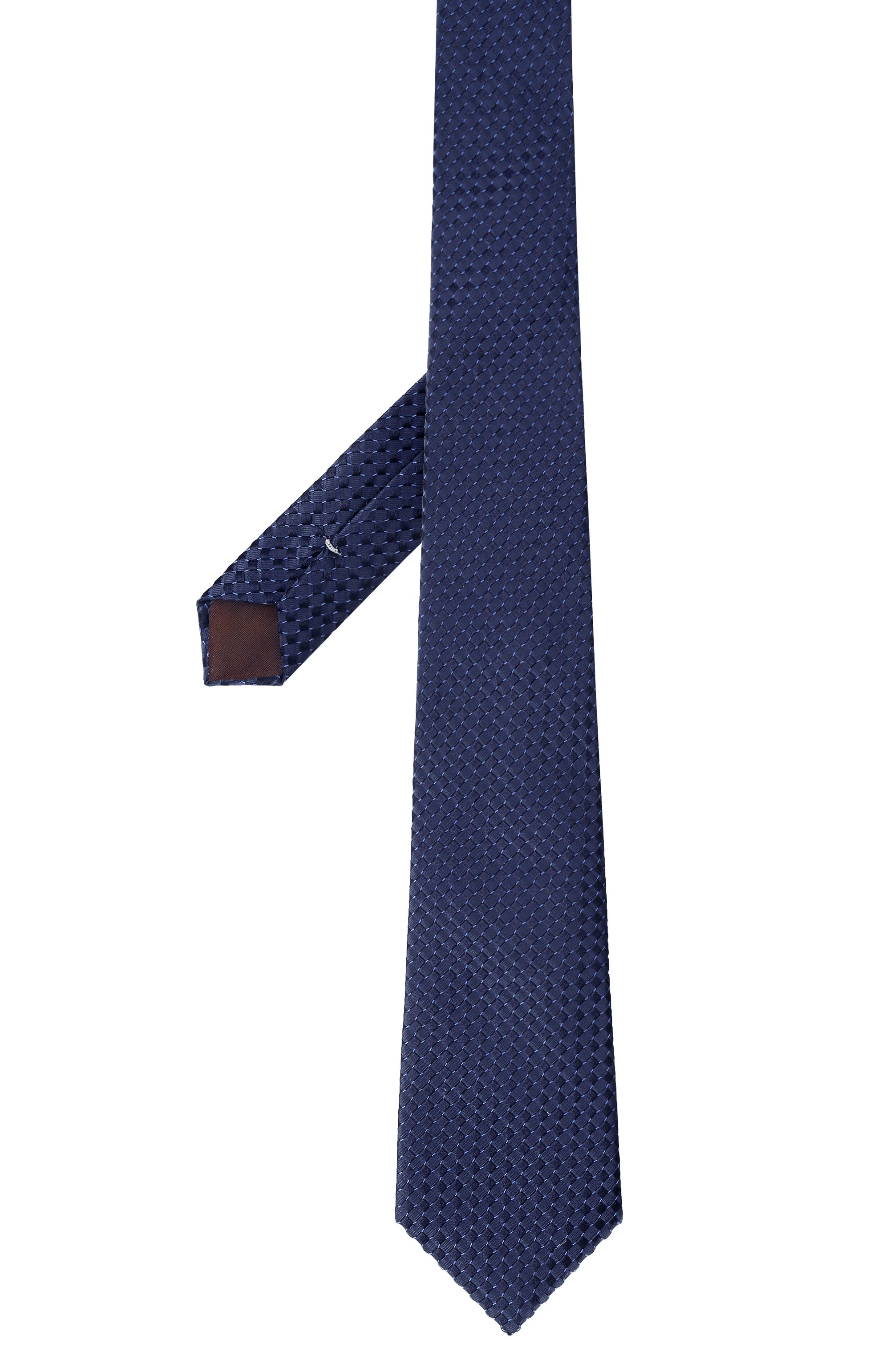 Галстук из шелка и хлопка CANALI, арт. 18/HJ04179, фото 3