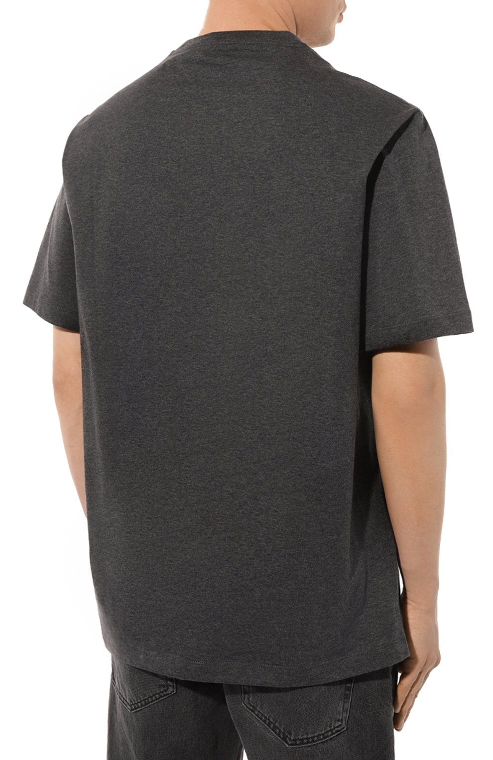 Хлопковая футболка VERSACE, арт. 1013302/1A09867, фото 4