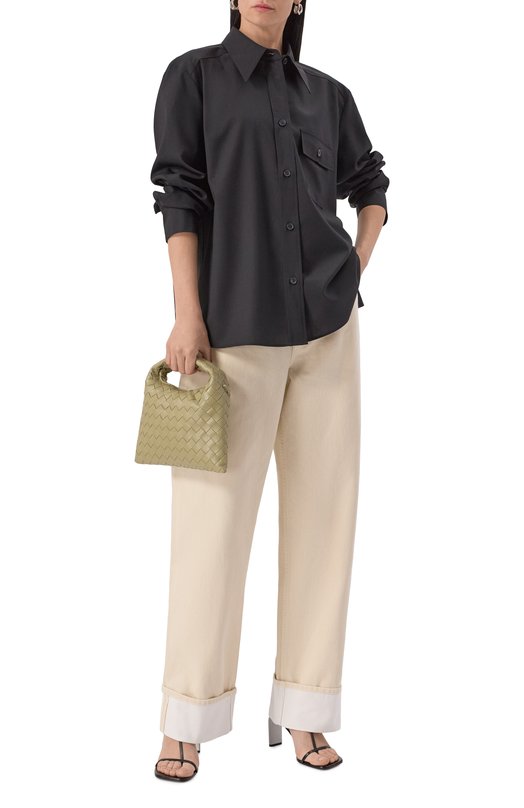 Джинсы Bottega Veneta 824659/V5DV0 Кремовый  824659/V5DV0 Фото 2