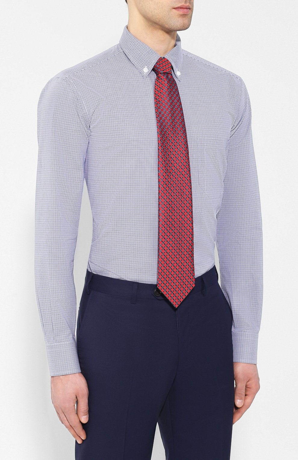 Хлопковая сорочка BRIONI, арт. SCAA0M/P8029, фото 4