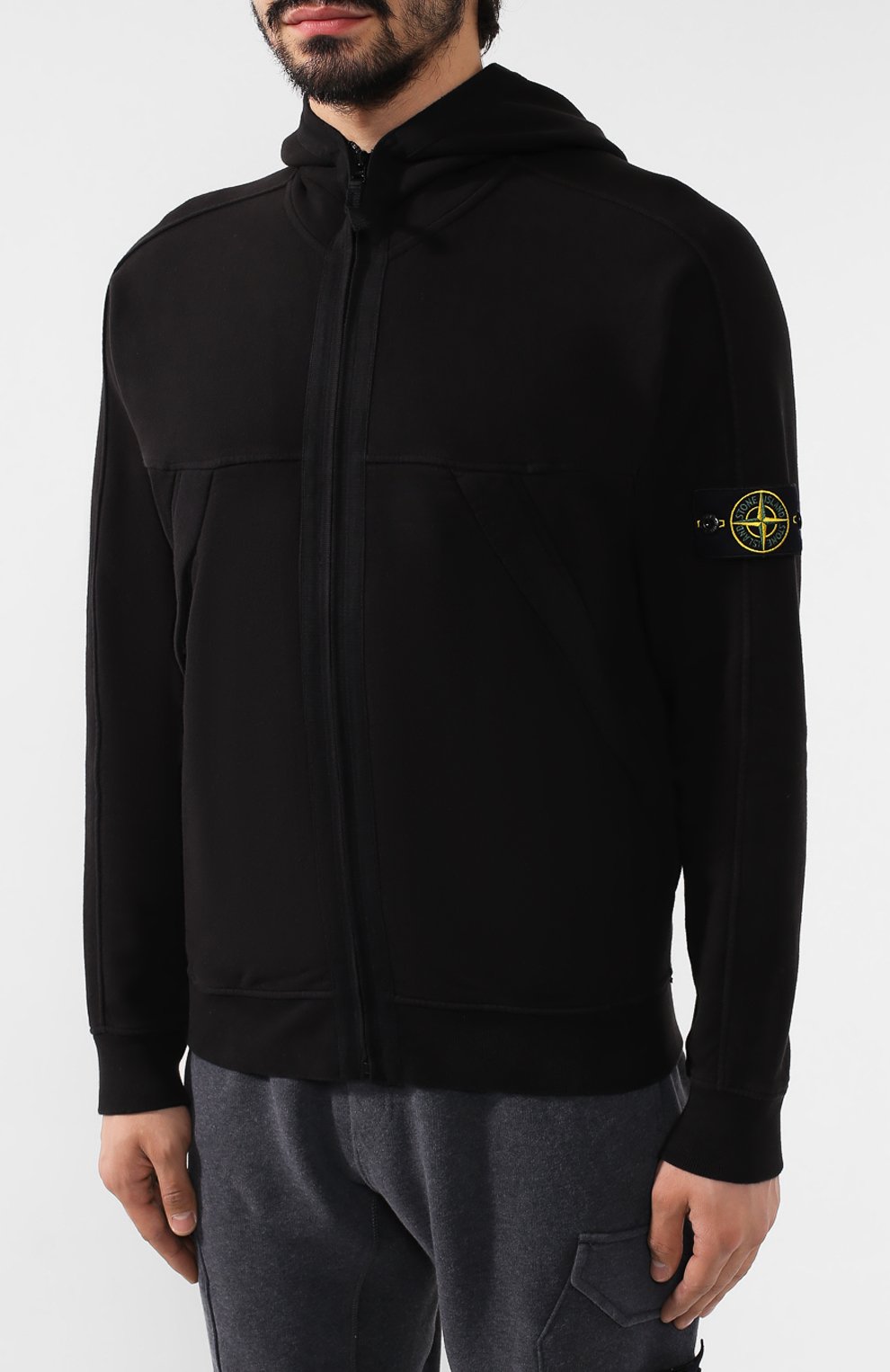 Хлопковая толстовка STONE ISLAND, арт. 711561920, фото 3