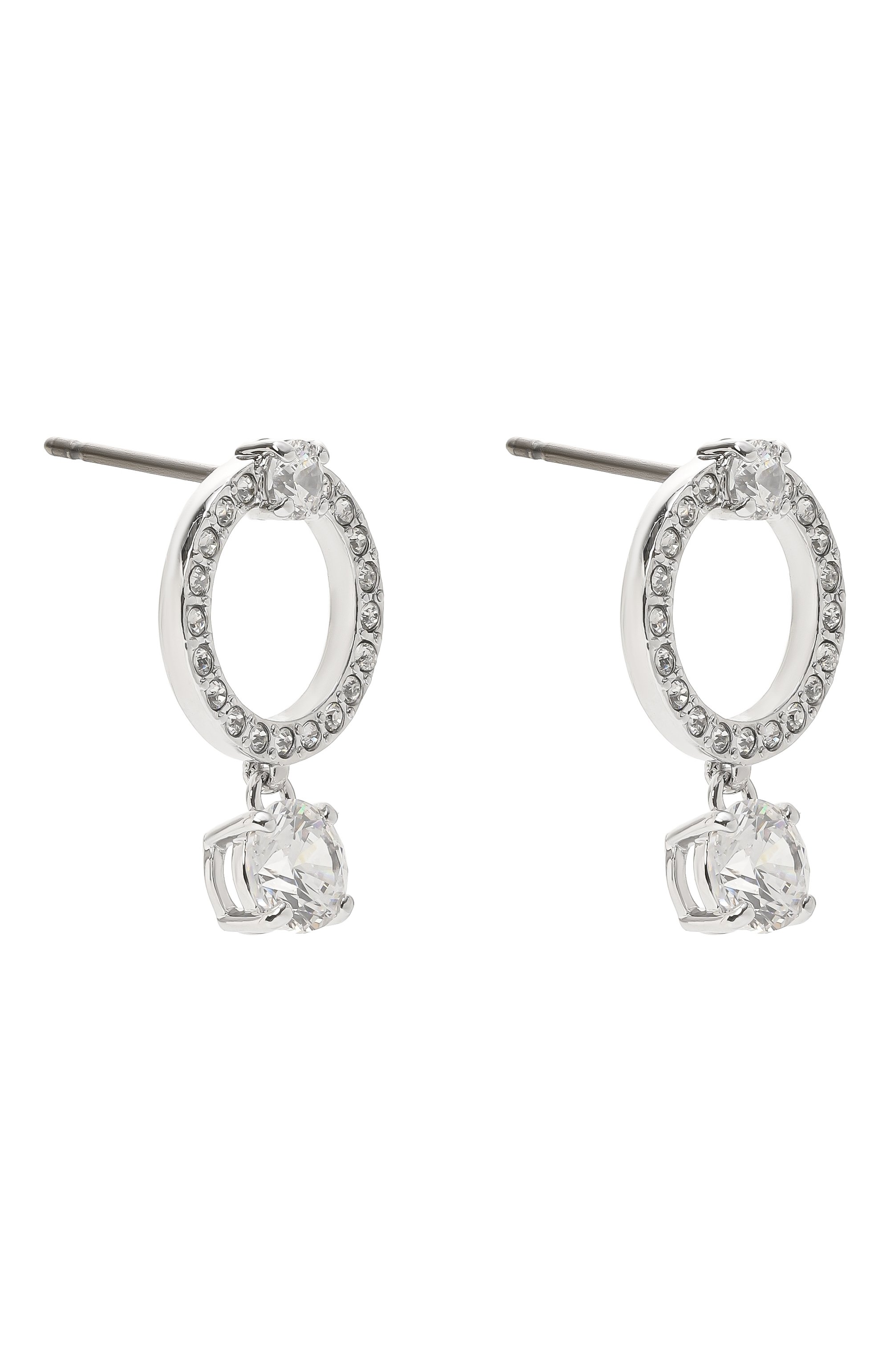 Серьги constella SWAROVSKI серебряного цвета по цене 13700 руб., арт. 5563278, фото 3 Серьги constella SWAROVSKI, арт. 5563278, фото 3