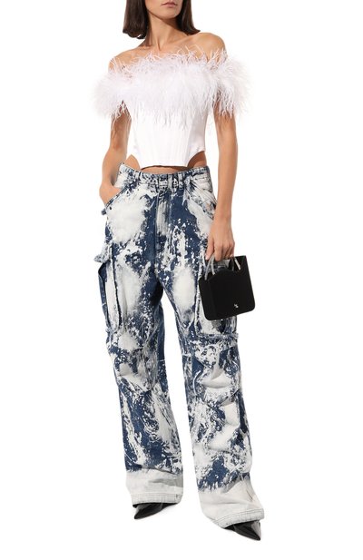 Корсет с отделкой перьями ALINE, арт. AL080605, фото 2