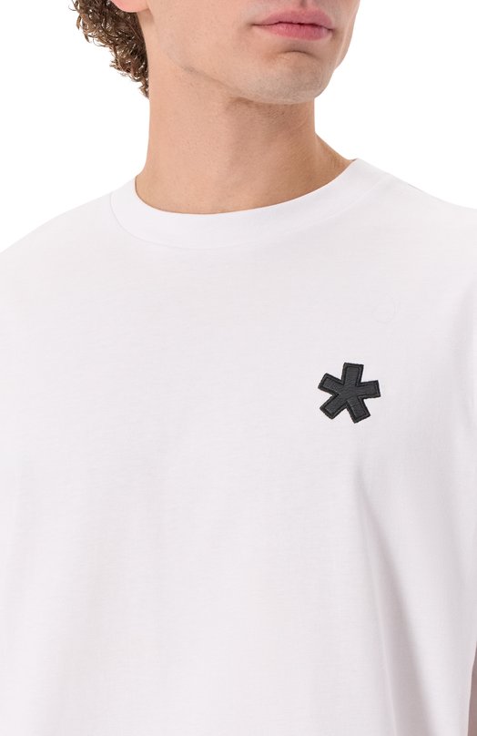 Хлопковая футболка Comme des Fuckdown CFABM01853 Белый  CFABM01853 Фото 5