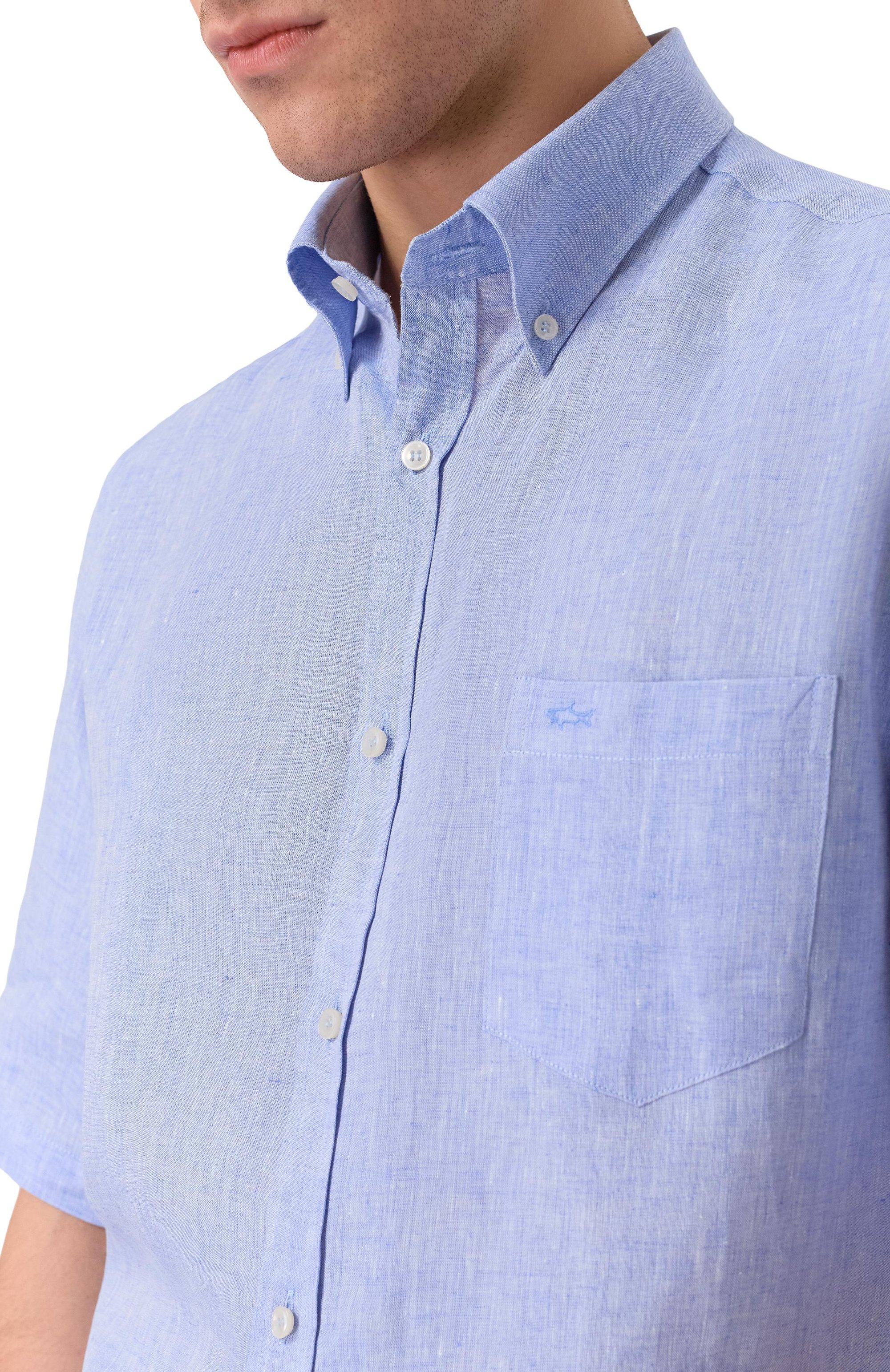 Льняная рубашка PAUL&SHARK, арт. 26413161_001, фото 5