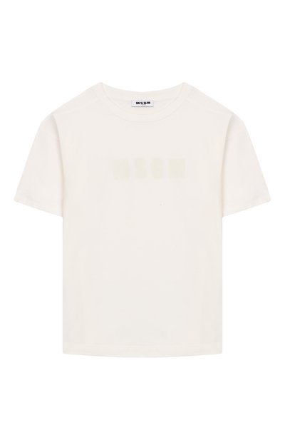 Хлопковая футболка MSGM KIDS, арт. S6MSJUTH151