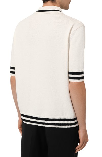 Поло BALMAIN кремового цвета по цене 105000 руб., арт. CH1GB045/KF96, фото 4 Поло BALMAIN, арт. CH1GB045/KF96, фото 4