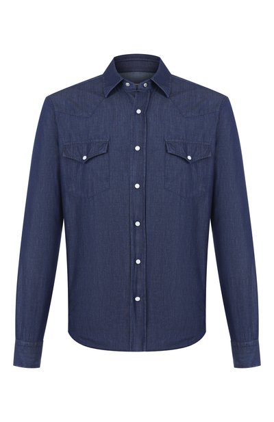 Мужская хлопковая рубашка ALESSANDRO GHERARDI, арт. TEXANA5/10AJ