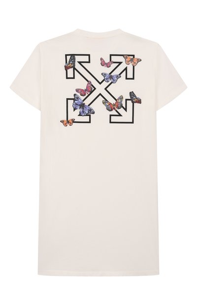 Хлопковое платье OFF-WHITE, арт. 0GDB030S25JER003/12+, фото 2