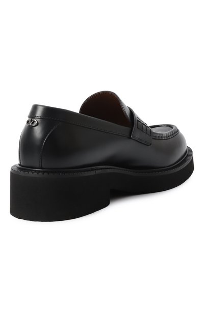 Кожаные пенни-лоферы VALENTINO, арт. 5Y0S0I81/SZH, фото 5