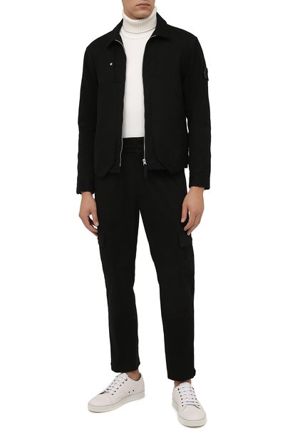 Хлопковый свитер STONE ISLAND, арт. 7515542A2, фото 2