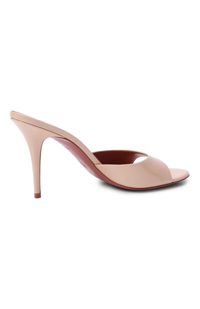 Лакированные мюли elodie 90 AMINA MUADDI, арт. EL0DIE SLIPPER 90/PATENT, фото 5