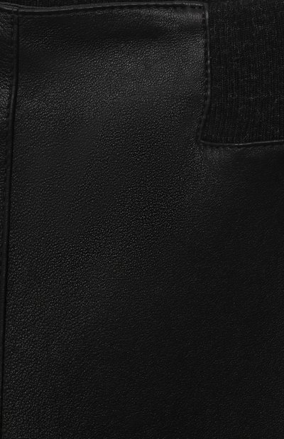 Кожаные брюки BRUNELLO CUCINELLI, арт. B0V32P029C, фото 3