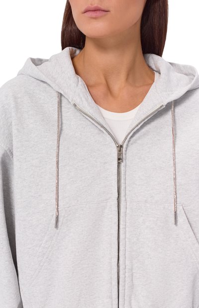 Хлопковая тол�стовка ALEXANDERWANG.T, арт. 4CC1252112, фото 5