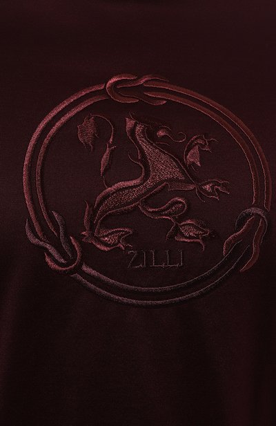 Хлопковая футболка ZILLI, арт. TSR02AZS56014ZSAAAAAA, фото 5