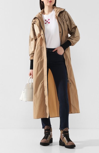Плащ bronze MONCLER бежевого цвета по цене 83400 руб., арт. F1-093-1D703-00-C0471, фото 2 Плащ bronze MONCLER, арт. F1-093-1D703-00-C0471, фото 2