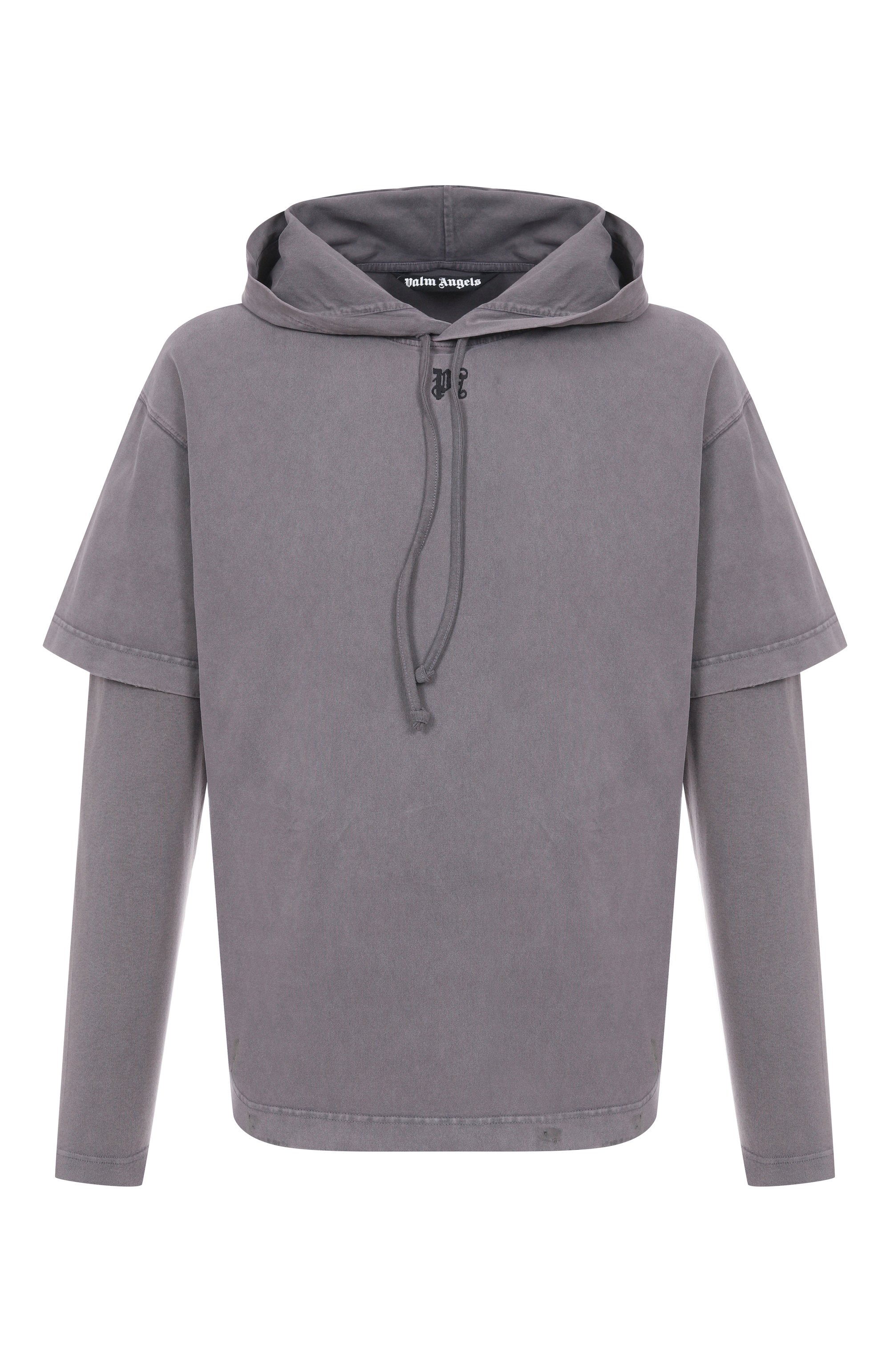 Хлопковое худи PALM ANGELS, арт. PMBB178F25FLE001, фото 1