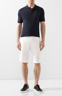 Шелковое поло ANDREA CAMPAGNA, арт. 43111/23503, фото 2